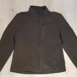 Calvin Klein Men’s Jacket | Olive | Size Large | Full Zip | Minimalist Style